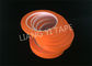 Widerstand-orange Isolierband der hohen Temperatur mit Acrylselbstkleber