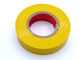 Gelbes Kautschukkleber elektrisches PVC-Isolierungs-Band 0.10mm - 0.22mm Stärke