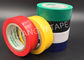 Kautschukkleber-farbiger Isolierband, PVC-Film-elektrischer Klebstreifen