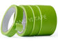 Grünes hitzebeständiges Isolierungs-Band, Krepp-Papier-selbstbewegender Klebstreifen